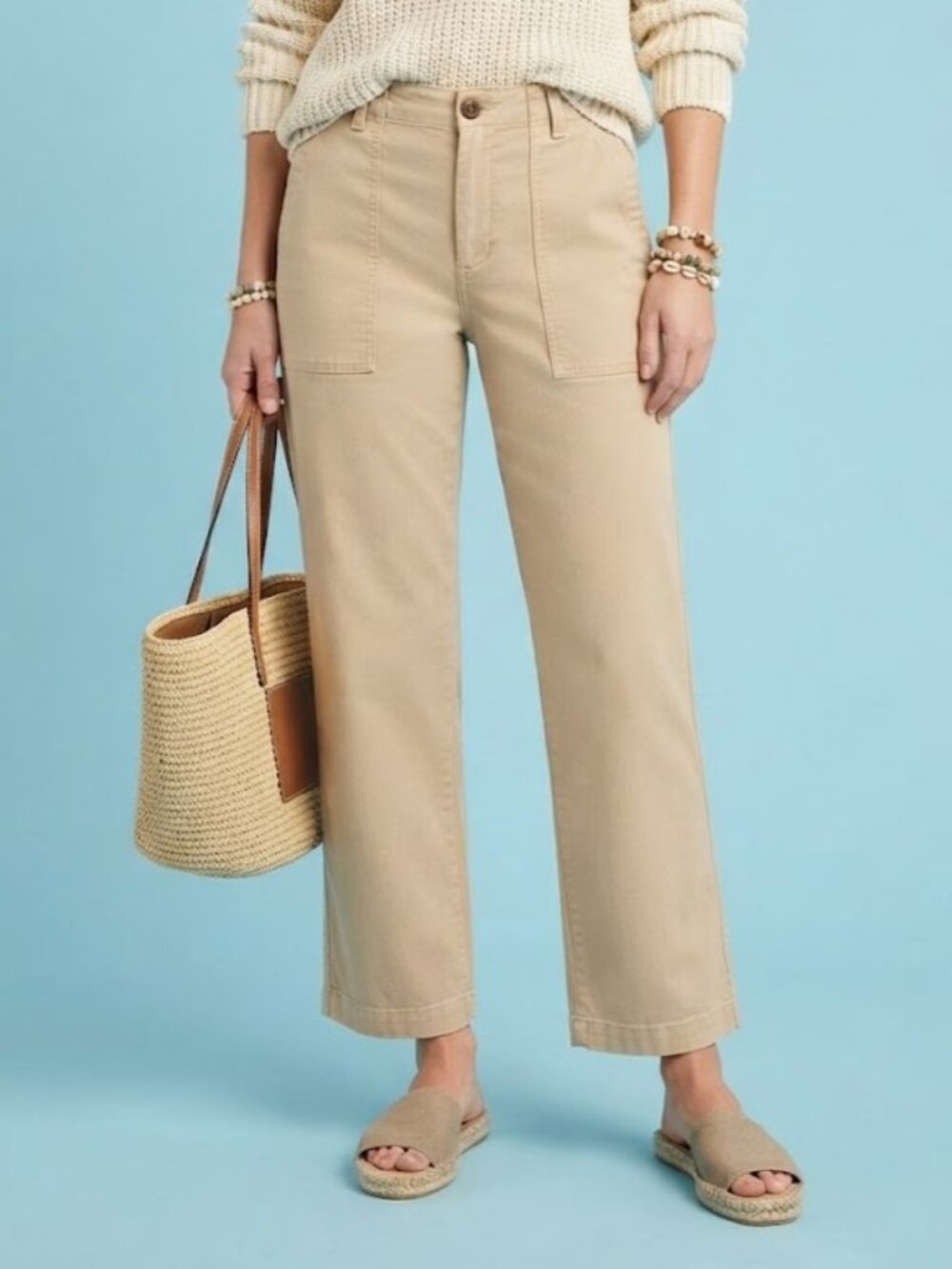 Tommy Hilfiger Beige Khaki Chino Pants
